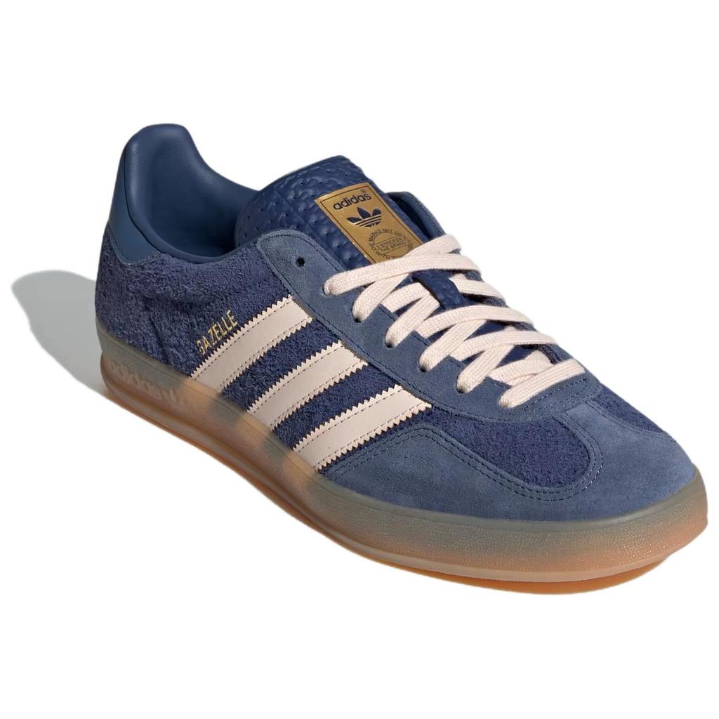 Новые Adidas Gazelle Indoor 'Dark Blue Bliss Orange' JI0322