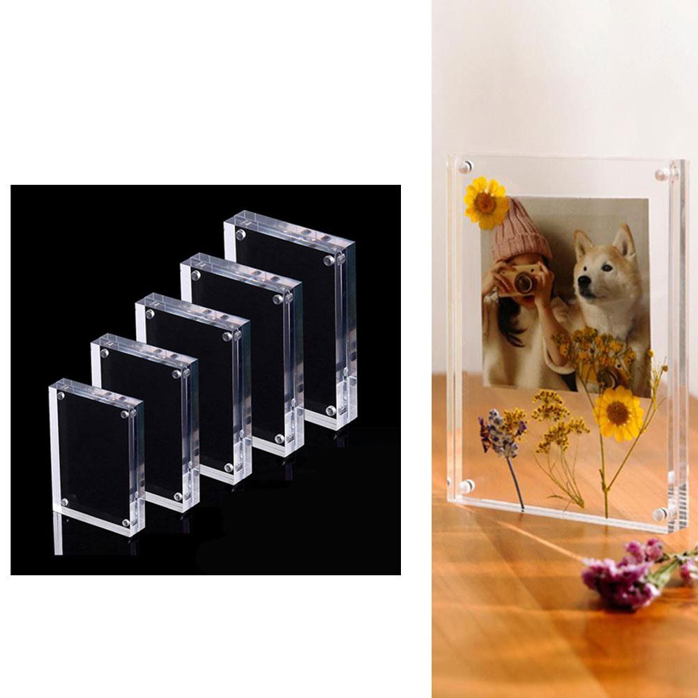 1шт фоторамка Рождественский подарок на День благодарения прозрачная