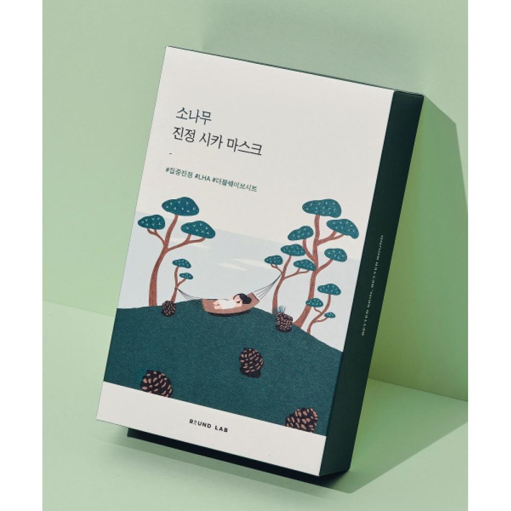 Roundlab Pine Calm Cica Mask 10 Sheets