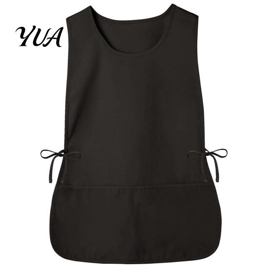 Lightweight Artist Apron for Painting Unisex Cobbler Smock with 2 Deep Pockets, Adjustable Side Protective Workwear Crafts Ties Server