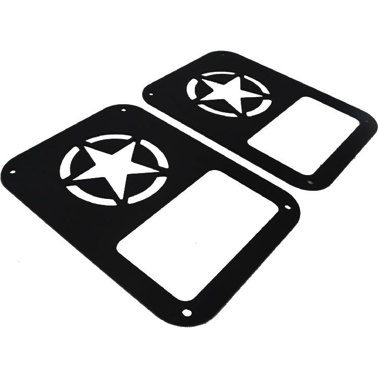 JK Защита задних фонарей Защита задних фонарей Клетка Защита для Jeep JK Wrangler & Unlimited 2007-2018 - Пара