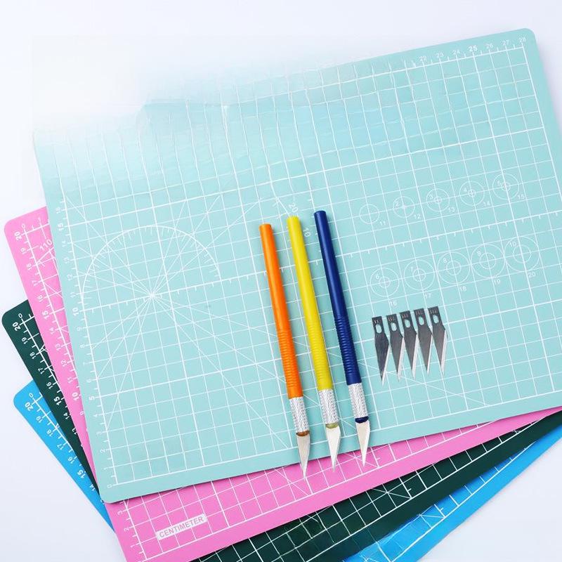 Многослойный черный блокнот для резки и гравировки формата A3/A4/A5 для рисования, рукоделия и письма