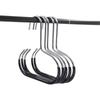 5Pcs Carbon Steel Closet Hat Hanger Space Saving Camisole Clothes Hooks Hat Storage Hook  Dormitory