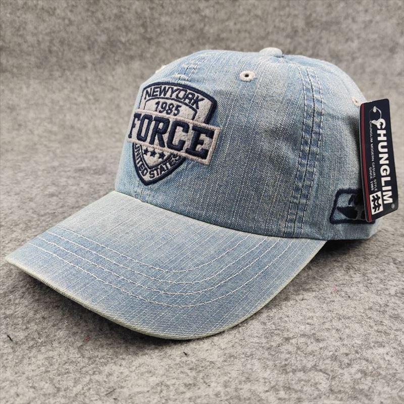 Washed Denim Baseball Cap Women Men Soft Unstructured Dad Hat Casual Adjustable Winter