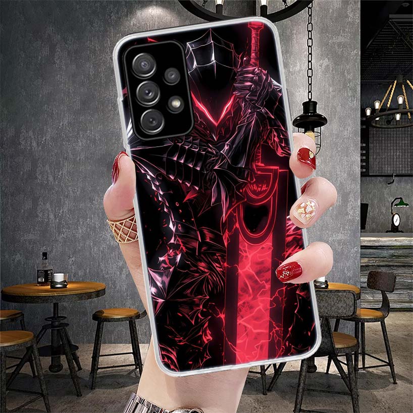 G-Guts B-Berserks Аниме Мягкий Чехол Для Телефона Для Samsung Galaxy S22 S23 S24 S25 Edge S26 Ultra S20 FE S21 Plus + Fundas Coque Galaxy