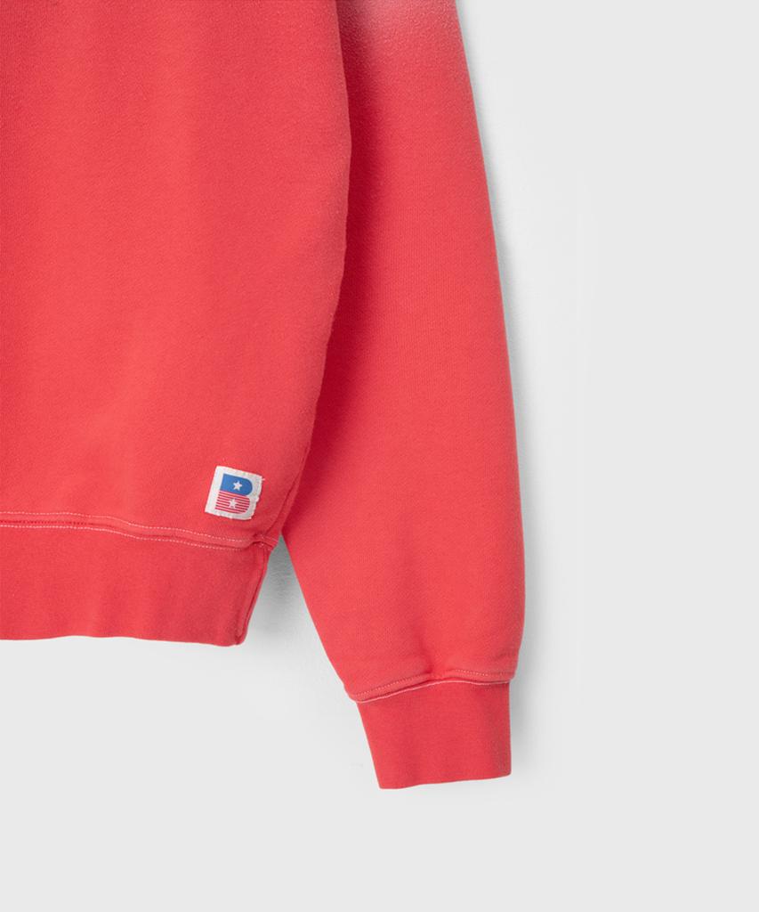 BIRTHDAYSUIT Bleached Sweat (Red)