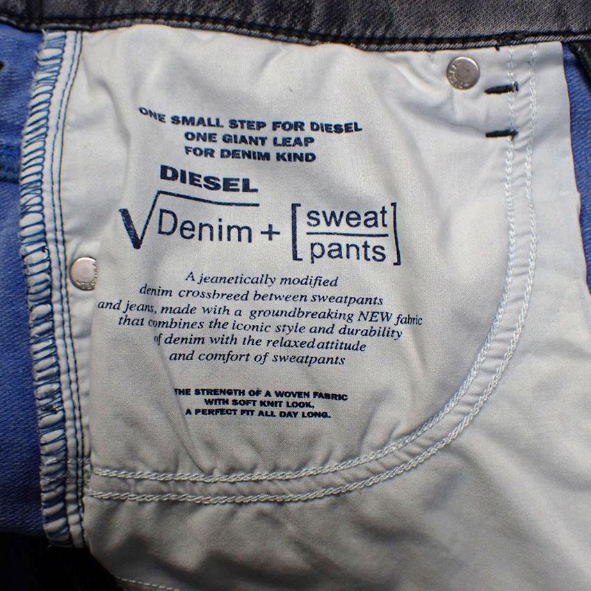 [Б/у] DIESEL/Diesel 23 дюйма CANDYS-NE женские кроссовки из денима/джинсы [b33-54]