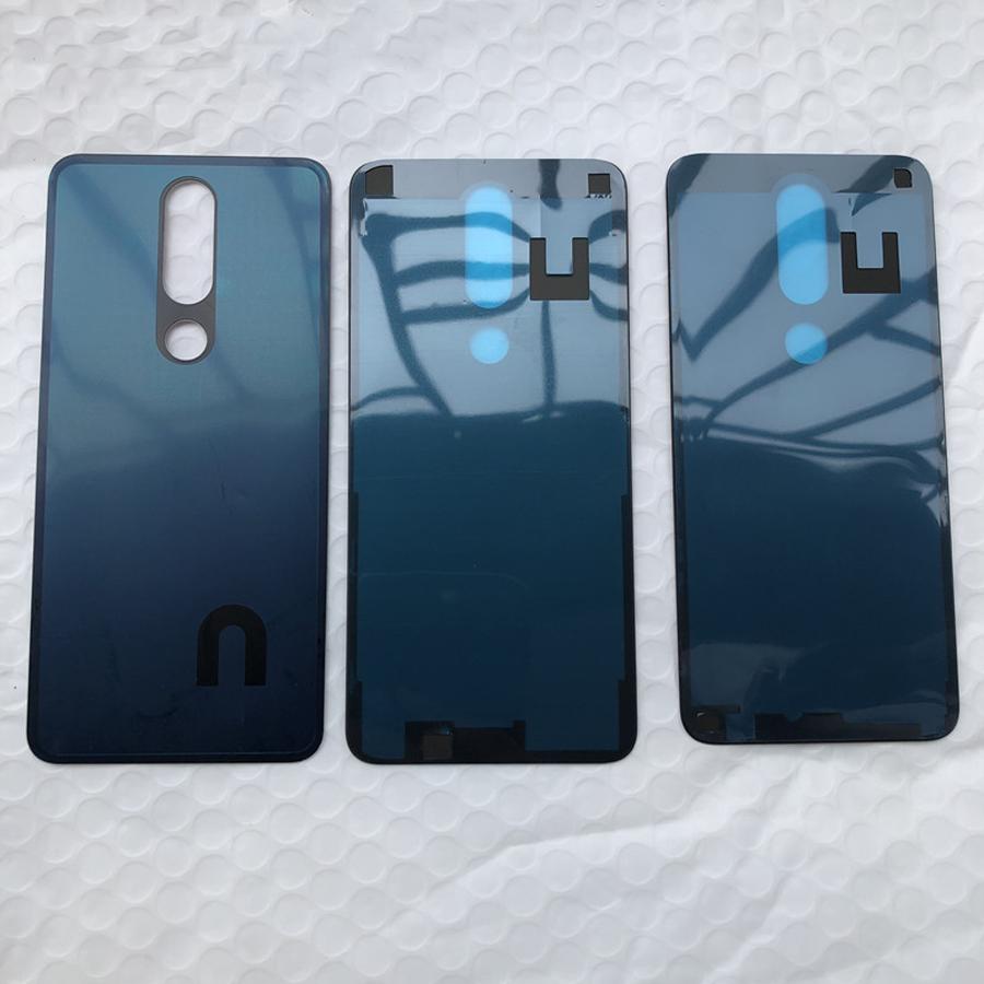 Задняя стеклянная панель для Nokia X6 2018 6,1 Plus, замена корпуса задней двери аккумулятора X5 2018 5,1 Plus x7 8,1 +