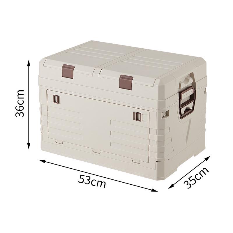 Car Mounted Folding Storage Box for Camping and Fishing Gear