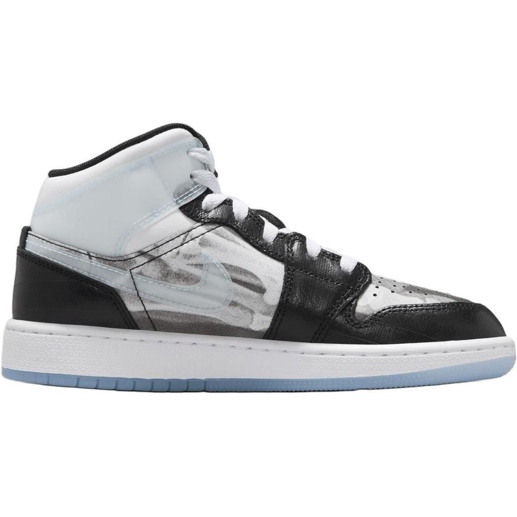 (GS) Air Jordan 1 Mid 'X-Ray' Kids' HF3210-001