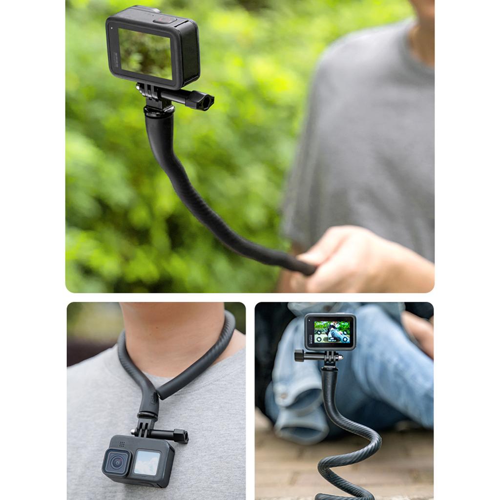 Bicycle Motorcycle Panoramic Selfie Stick Monopod Mount Handlebar Bracket For Gopro11 DJI/Insta360 X3/X2/RS Accessory