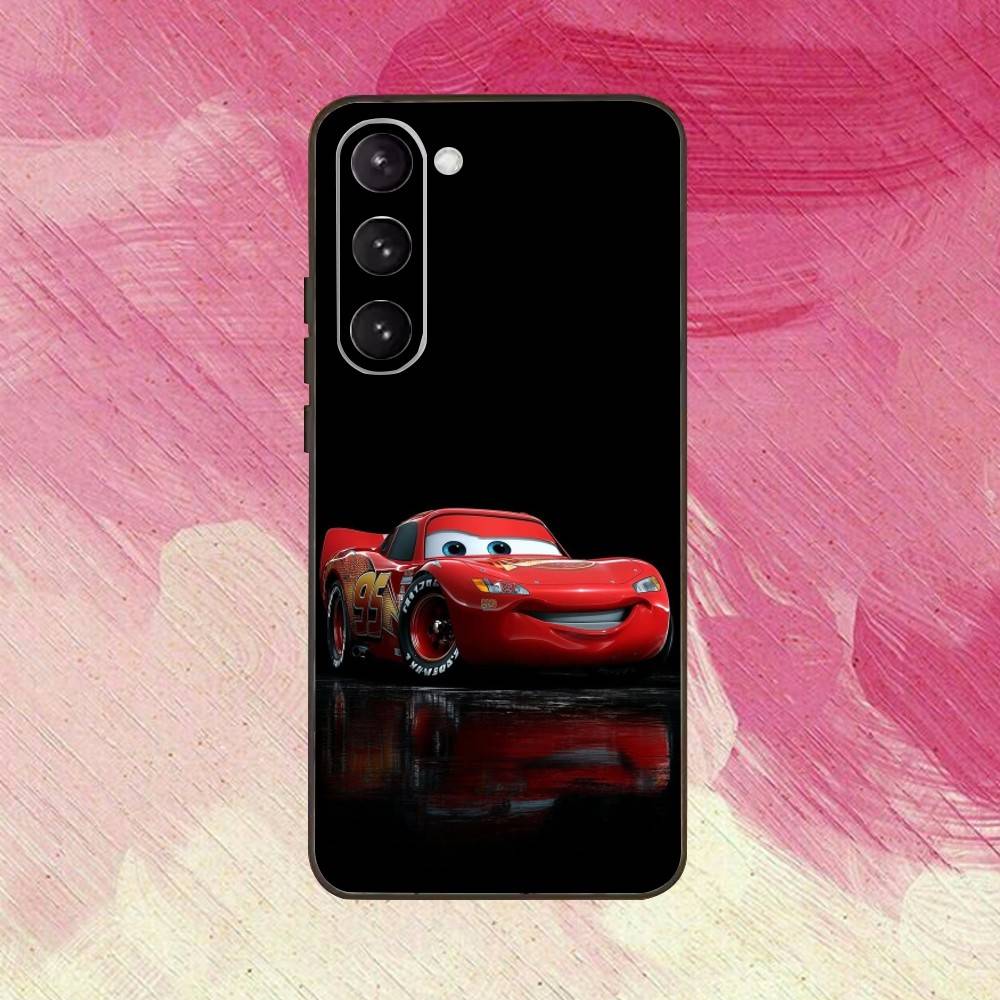 Чехол для телефона L-Lightning крутой Mc-MCQueen-car для Samsung Galaxy A73,A72,A71,A70,A53,A52,A51, Мягкий силиконовый черный чехол
