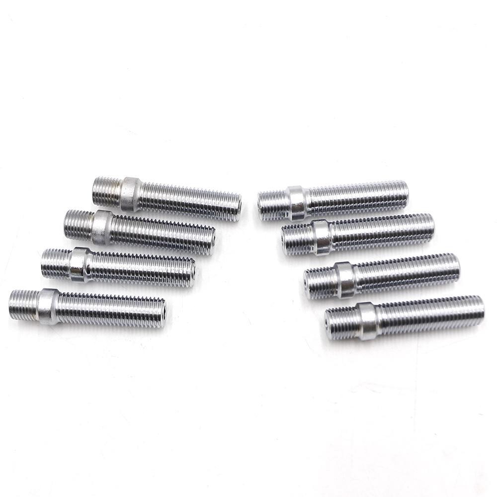 20PCS Wheel Stud Conversion Kit M12*1.25 to M12*1.5 Tall Lug Bolts to Studs 58MM YC101153 for Automotive Accessories
