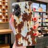 Vintage Industrial Style Rusty Pattern Phone Case For Xiaomi Poco F7 Ultra X7 X6 X5 Pro M7 Redmi 15C 15 13C 13 12C 12 10C 10 9A