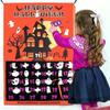 Calendar Halloween Advent Calendar Detachable Timing Wall Calendar Halloween Hanging Decorations Calendar
