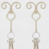 2pcs Wall Mounted Bathroom Kitchen Door Hook Wall Picture Towel Clothes Hat Hanger HolderGold