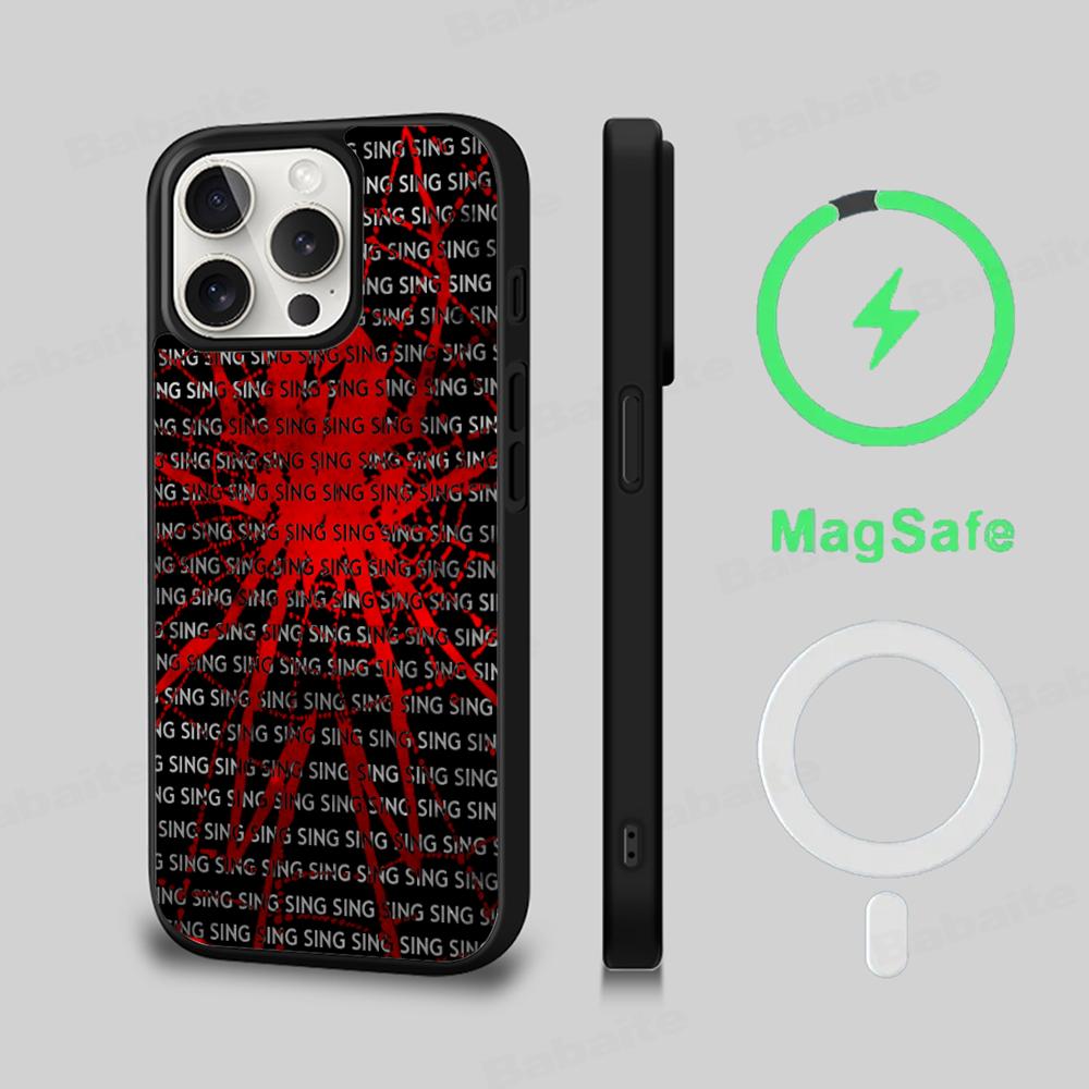 My Chemical Romance Phone Case Magnetic Case For IPhone 16 14 13 12 11 15 Pro Max Plus For Magsafe Wireless Charge Cover