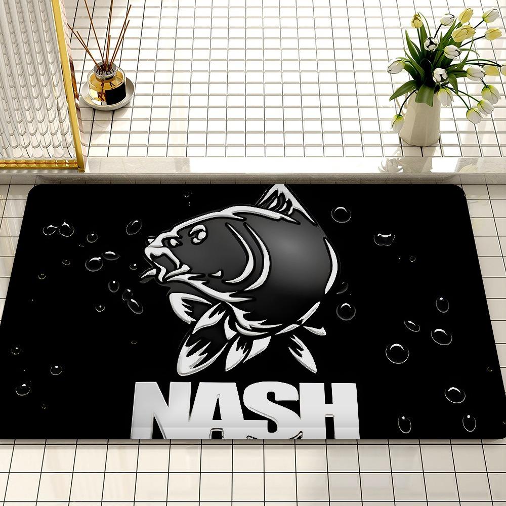 Коврик с логотипом Nash Fishing для ванной, впитывающий, коврик для двери спальни, кухни, балкона, гостиной, прихожей, приветственный ковер, домашний декор