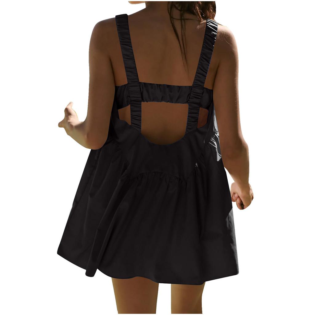 Women's Tennis Dresses Casual Summer Dresses Built-in Bra Casual Sports Dresses Workout Clothes