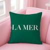 L-La M-Mer Cushion Cover Comfortable Reversible Pillow Cover Ideal for Car Sofa Bedroom & Beyond