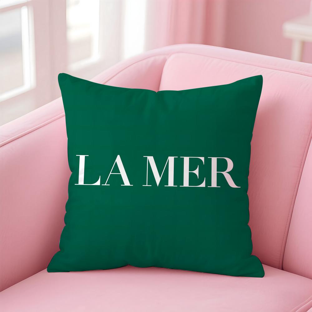 L-La M-Mer Cushion Cover Comfortable Reversible Pillow Cover Ideal for Car Sofa Bedroom & Beyond