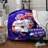 Mbappé Personalized Name Blanket Gift Customizable Blanket Soft Warm Cozy for Livingroom Chair Bed Sofa Four Seasons Multipurpose