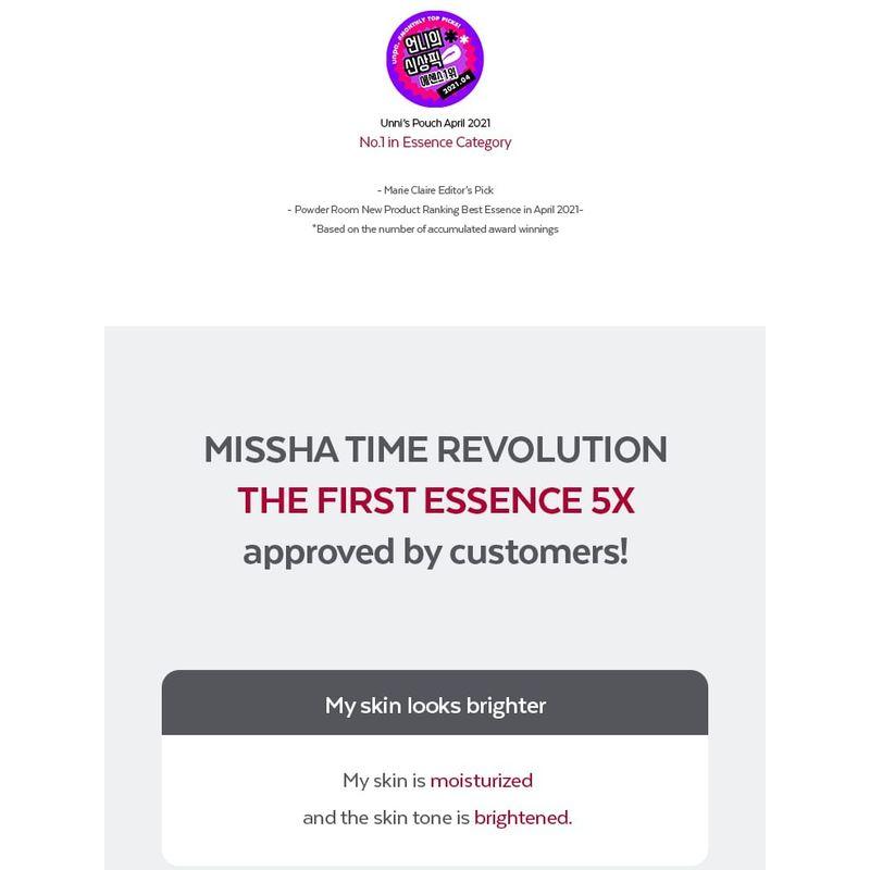 MISSHA Революция времени The First Essence 5X