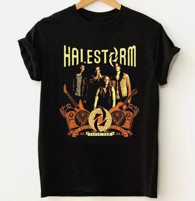 Футболка Halestorm группа Два сета Все Рок Тур Унисекс Все размеры