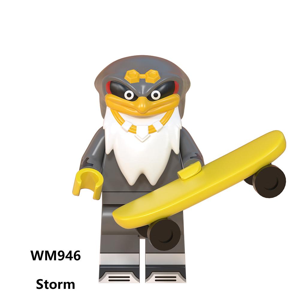 Anime Cartoon Minifigures Building Blocks Assembled Toys For Kids Holiday Gifts