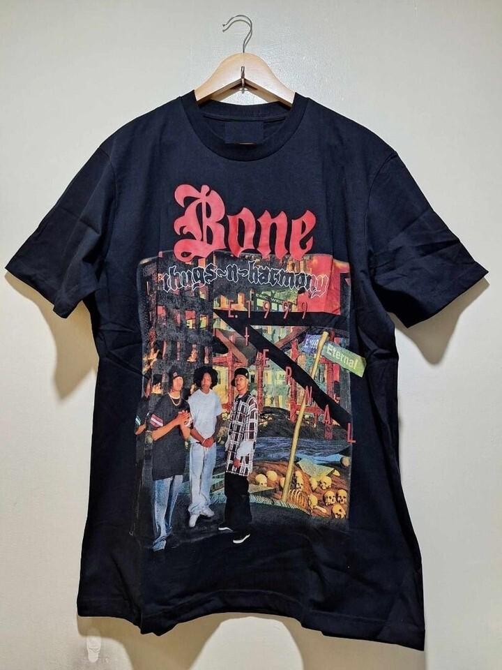 Футболка унисекс с принтом группы Bone Thugs N Harmony, хлопковая футболка S5XL, летняя хлопковая футболка с графическим принтом для мужчин