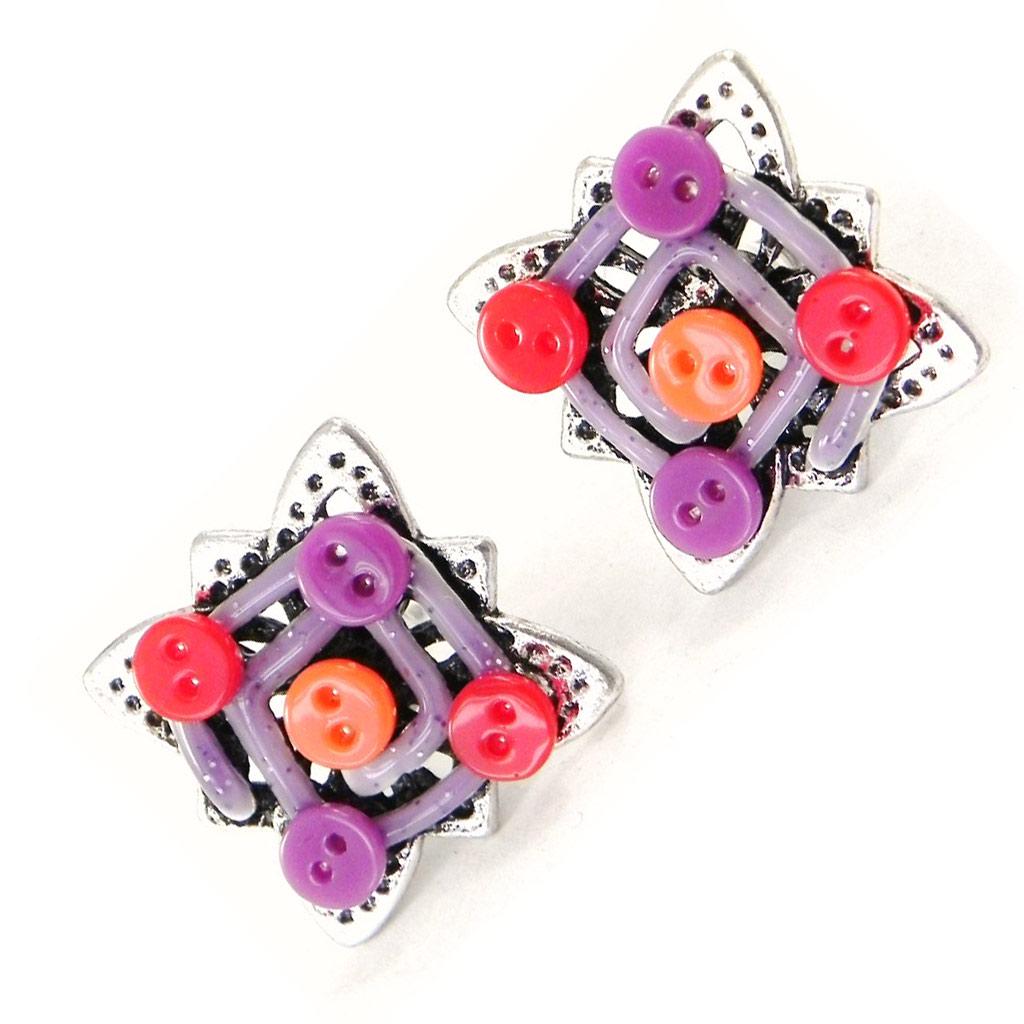 NOA [H8799] - Дизайнерские локоны "Бабушка" малиново-фиолетовые.