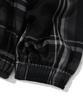 DIAMOND LAYLA Camp Check Double Pocket Shirt Jacket S130 - Black