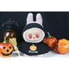 Halloween Atmosphere Pumpkin Cape for Labubu Cute Magic Broom Cloak Set Bat Decorative Button for 17cm Ladbubu Dolls Accessories