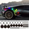 Car Honeycomb Vinyl Decals Large and Small Combination Hexagonal Stickers Auto Body Decor Tuning Body Cool Styling Decoration