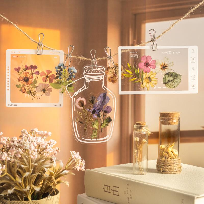 36pcs/1lot Kawaii Stationery Stickers Dry Flowering Stem Diary Decorative Mobile Scrapbooking DIY Craft Stickers