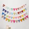 Birthday Party Banner Multicolor School Kindergarten Ornament Flag Wedding Baby Shower Children Birthday Decor Hanging Pennants