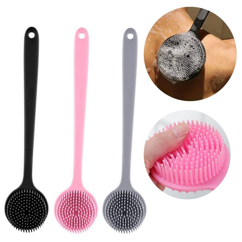 Body Cleaning Shower Brush Long Handle Back Scrubber New Bathroom Accessories Women
