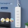 Умный USB Многофункциональный Сетевой Фильтр с Независимым Выключателем и Боковой Вилкой
