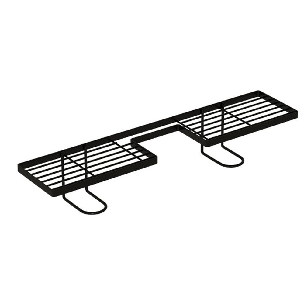 Mesh Design Bathroom Storage Rack Carbon Steel Cosmetics Organizer Sink Drying Rack Bathroom