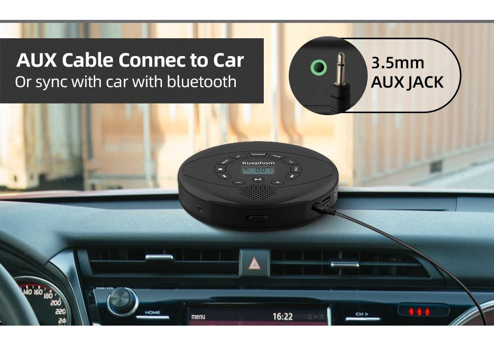Портативный Bluetooth CD-плеер для дома, с функцией повтора, для раннего образования и воспроизведением MP3