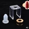 3Pcs/Set Silicone Lipstick Mold Aluminum Ring Mould Holder Diy Crafts Tools Easy Beauty Lipstick Kits