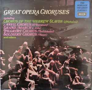LP Пластинка РАЗНЫЕ ИСПОЛНИИТЕЛИ - Великие оперные хоры SPA296 Decca UK Классика Б/У