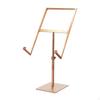 Shirt Display Stand Countertop Rack Metal Clothing Props for Garment Vendors