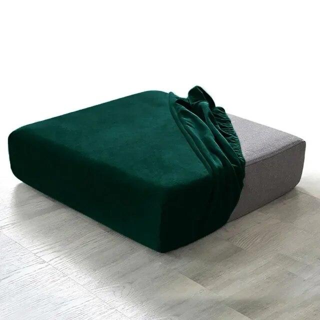 Супер мягкие бархатные чехлы для диванов, эластичный чехол для дивана, съемный противопыльный чехол для дивана, однотонный чехол для гостиной, домашних животных, собак