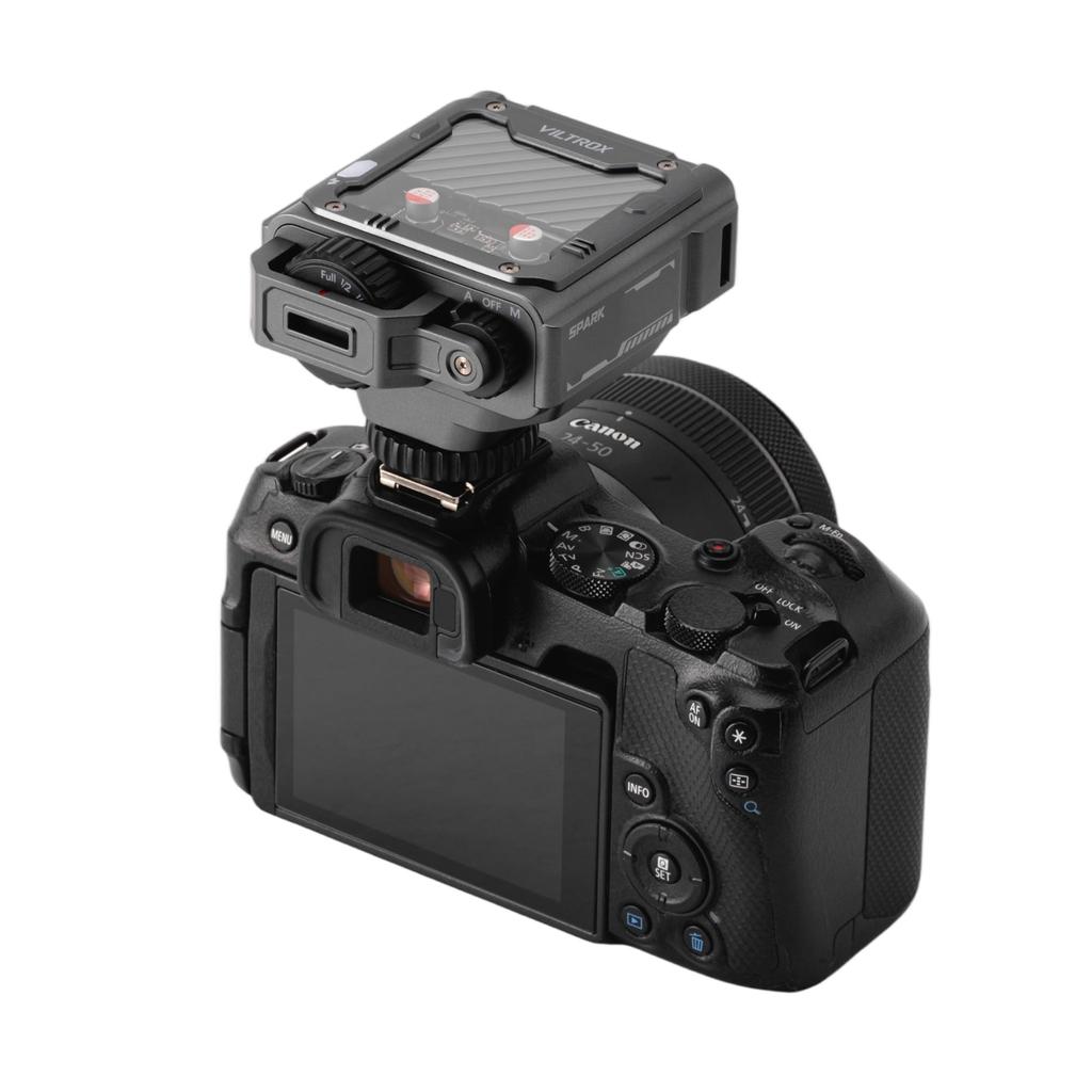 VILTROX Spark Z3 Camera Compact TTL Mini 1800mAh Diffuser Compatible with Canon Flash, Strobe, Flash, On-Camera Flash, GN16, 7-Level Dimming, Battery,