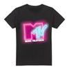 Мужская футболка с неоновым логотипом MTV