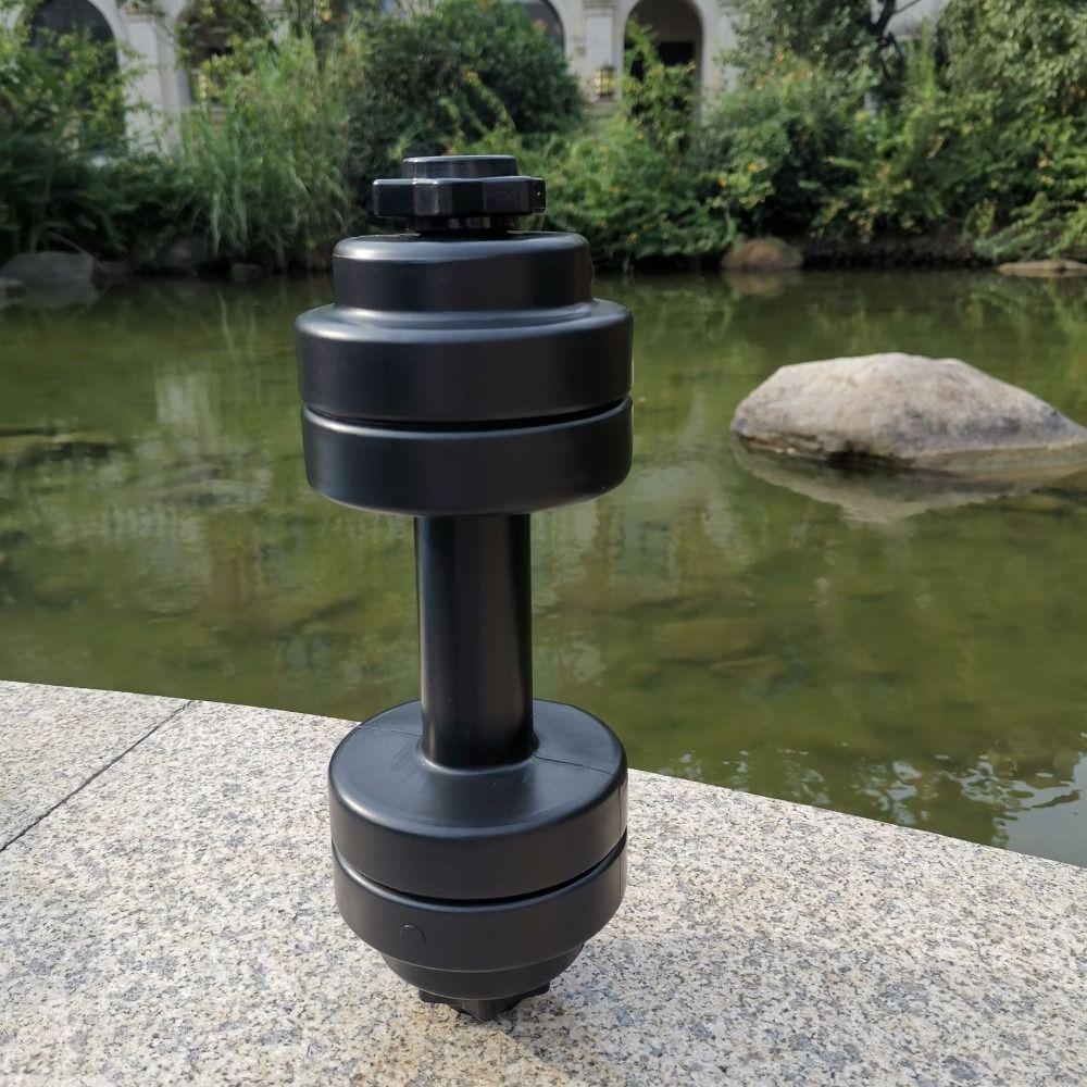 Multifuntion Dumbbell Water Cup 830ML Fitness Water Bottle Water-filled Dumbbells Gym