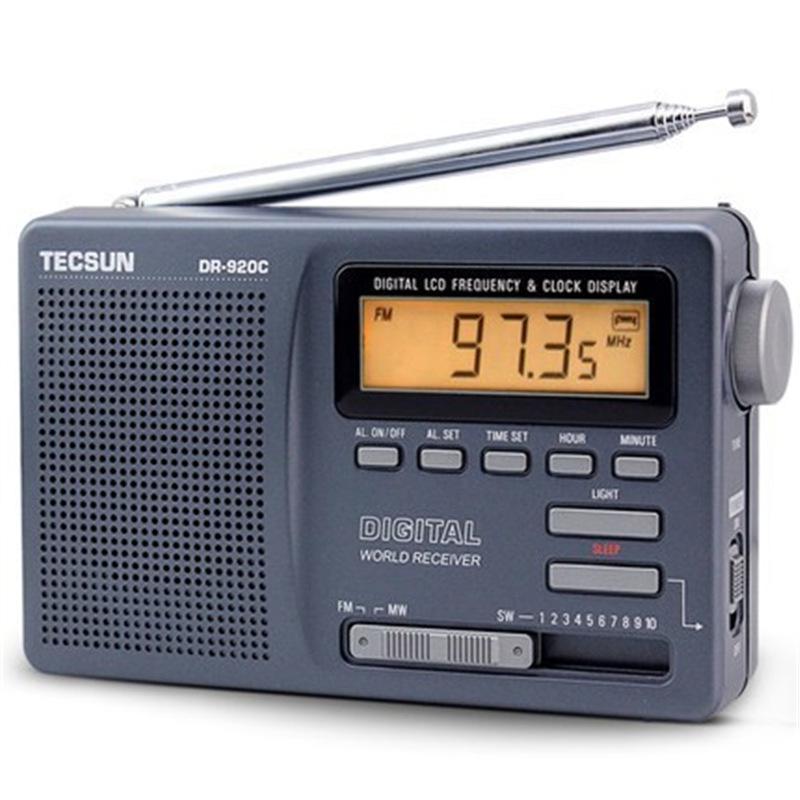 Tecsun DR-920c Всеволновой радиоприемник для пожилых, английский для Gaokao, CET-4/6, студенческое вещание