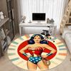 1pc Wonder Woman, Superhero Chair Carpet for Office Non-Slip, Indoor Non-Slip Washable Carpet, Non-Shedding Mat For Office yy251030074