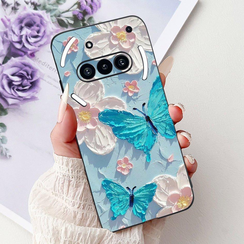 Чехол для Nothing Phone 3A 2025 A059 Модный Цветочный Кошки Мультяшный Силиконовый Мягкий Ударопрочный Чехол для Nothing Phone3A 3A Pro Бампер